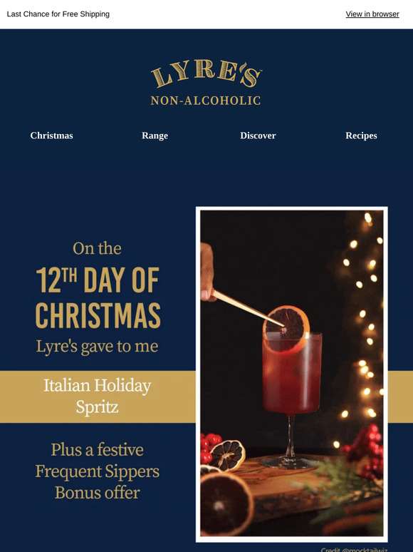 The Final Sip: Your Last Holiday Recipe is Here!