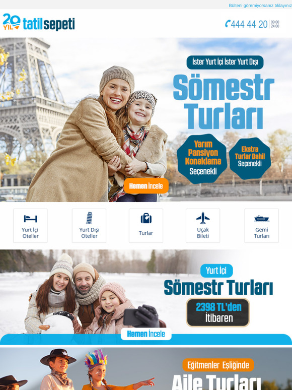 🤩 İster Yurt Dışı İster Yurt İçi Sömestr Turlarındaki Fırsatları Kaçırma!