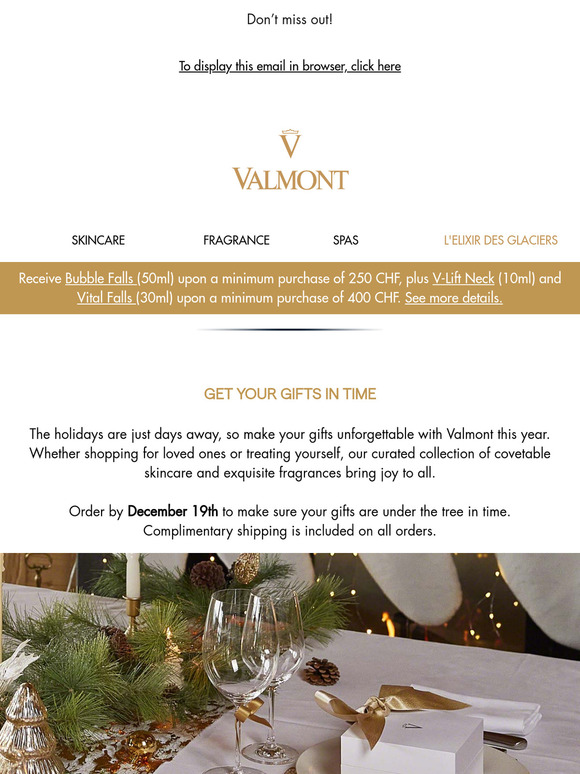 Last chance for festive gifting!