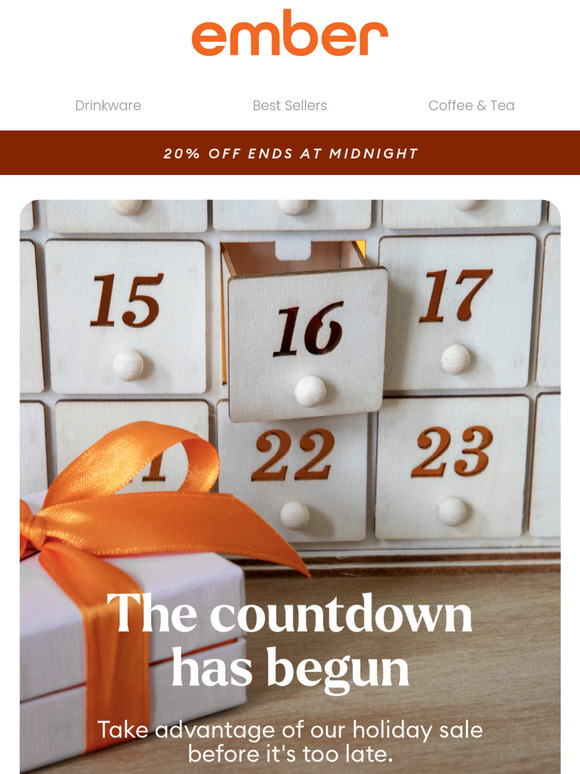 Hurry! 20% OFF Ends Today