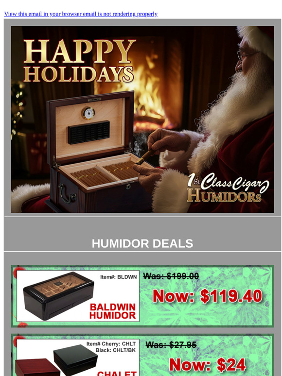 🎁 Premium CIGAR ACCESSORY Deals END Dec. 24th