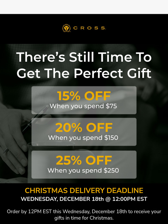 🎁Holiday Savings! Up to 25% Off!🎄