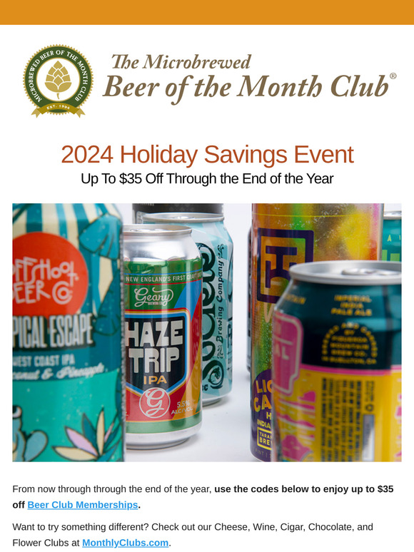 🎁 2024 Holiday Offers: Save thru the End of the Year