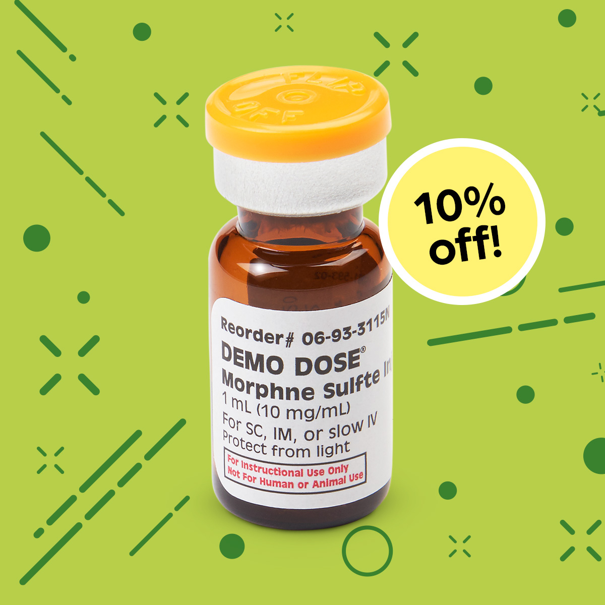 Demo Dose® Morphne - 1 ml (10 mg/ml)