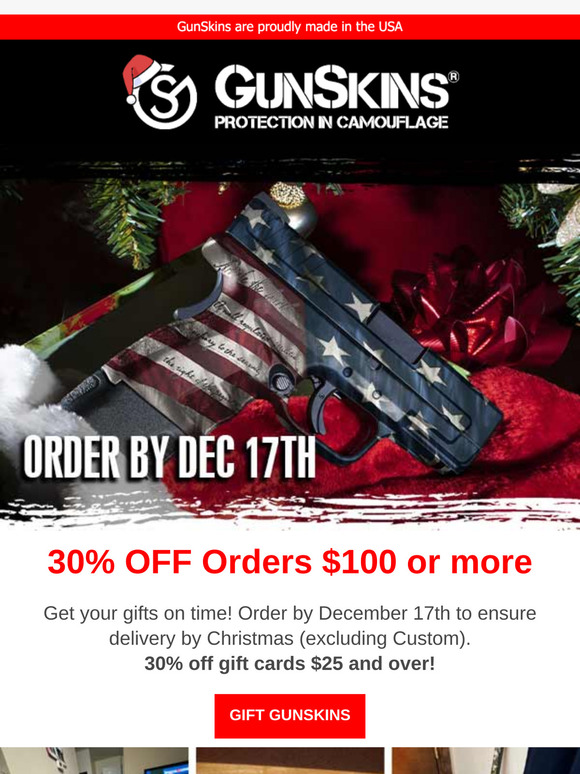 Less than 24 hours left to order in time for Christmas delivery 📦🎁