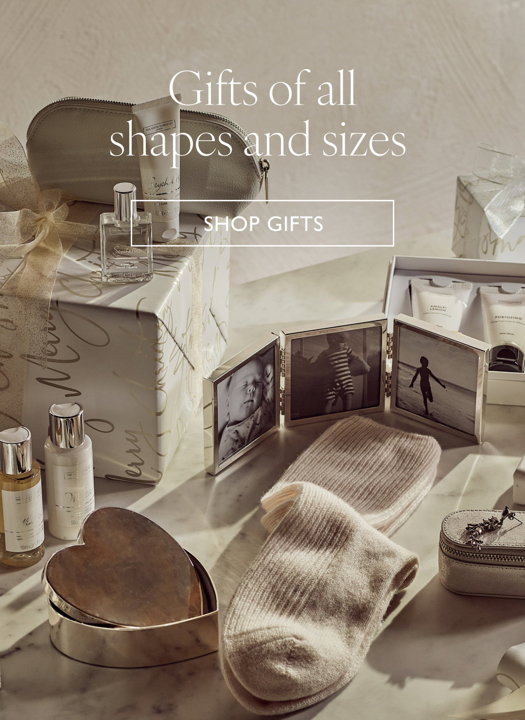 Gifts of all shapes and sizes - Shop gifts