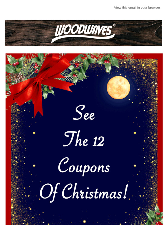 🦌 See The 12 Coupons Of Christmas! + FINAL SHIPPING DAY APPROACHING