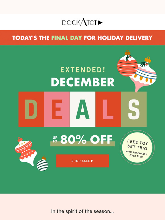 Don't Miss Out: Today's the Deadline for Holiday Shipping