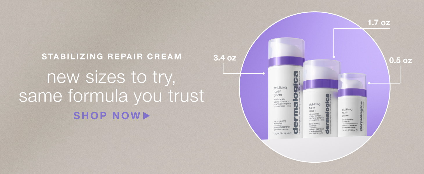 stabilizing repair cream new sizes to try same formula you trust 3.4 oz, 1.7 oz, 0.5 oz, SHOP NOW