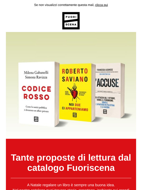 Un Natale da leggere: ecco tanti consigli scelti fra i libri Fuoriscena per i tuoi regali