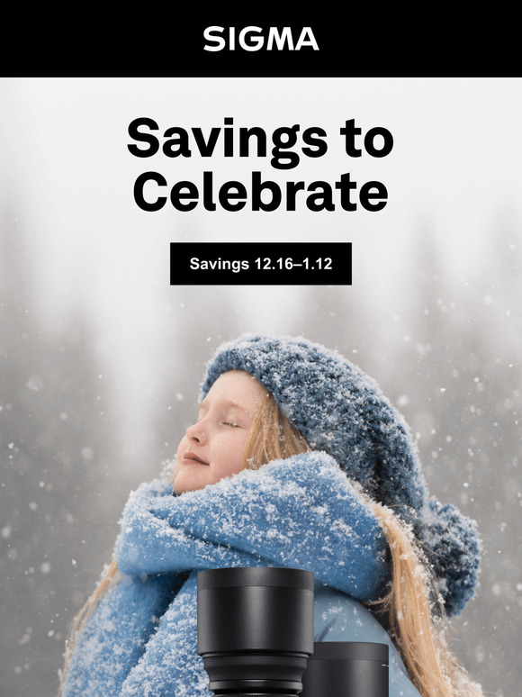 Celebrate the holidays with hundreds in savings!