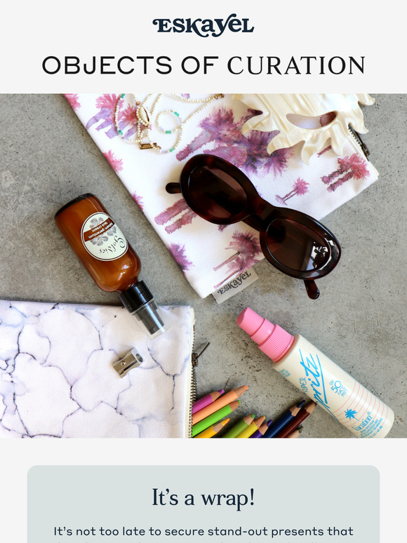 Objects of Curation | Last-minute gifts