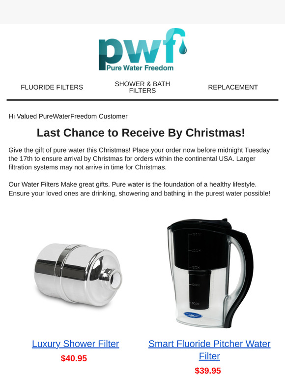 Last Chance to Order Gifts For Christmas!