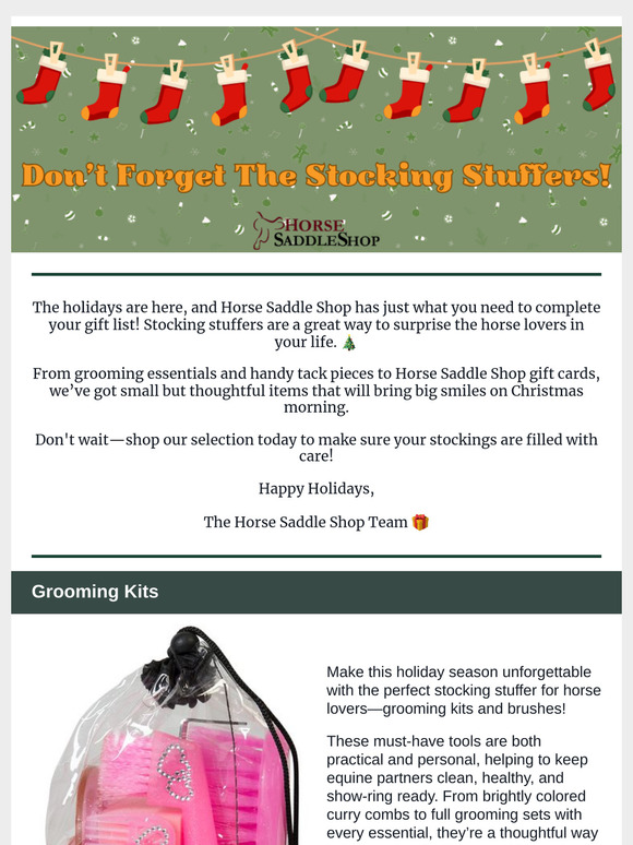 🎄 Stocking Stuffers for Every Horse Lover!