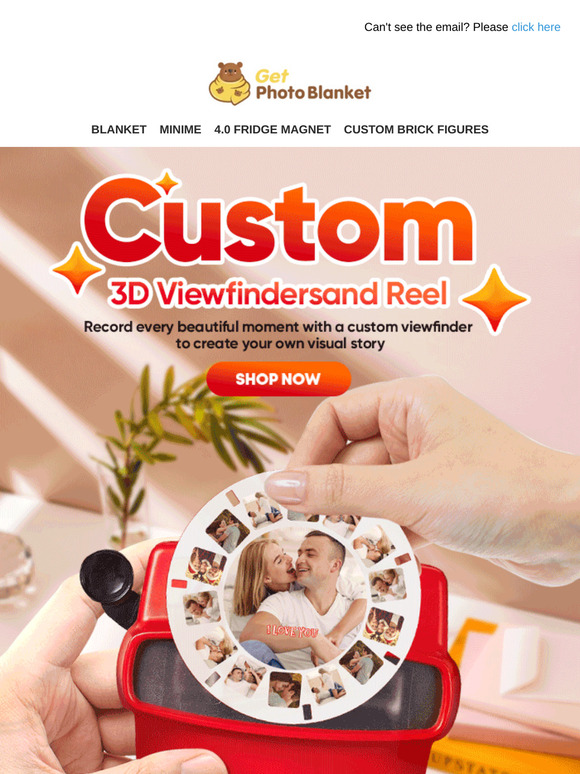Create an exclusive vision for your loved ones, customize a viewfinder, and give them a special surprise.