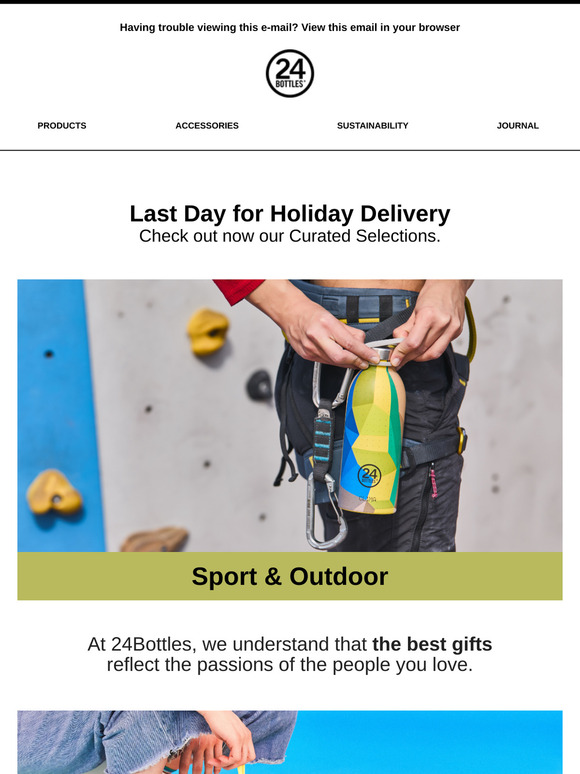 ⏰ Last Day for Holiday Delivery 🎁