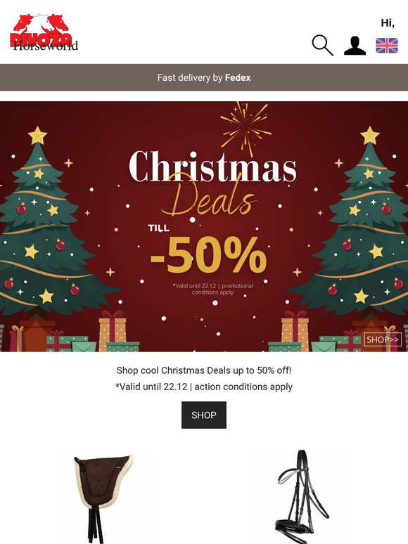 Till -50% Christmas Deals ✨