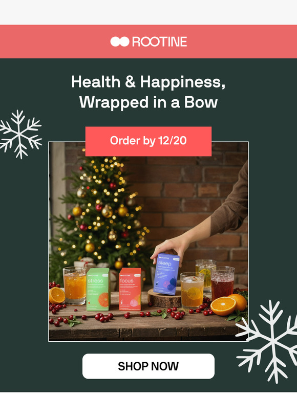 Wellness Gifts Delivered On Time - Order by 12/20 🎁