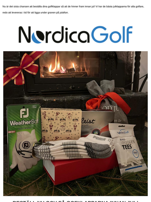 Få Golfklapparna innan jul ⏰