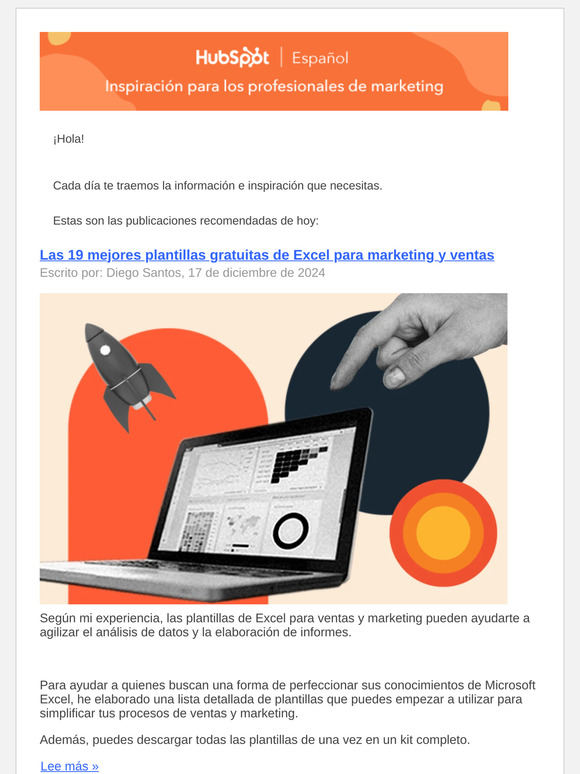 Las 19 mejores plantillas gratuitas de Excel para marketing y ventas