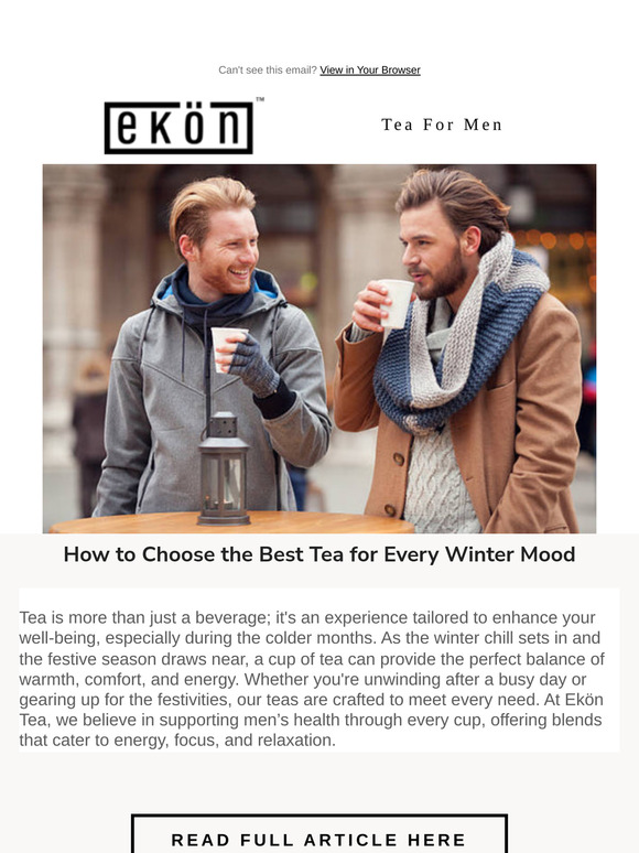 Choose Tea for Every Winter Mood 🍵