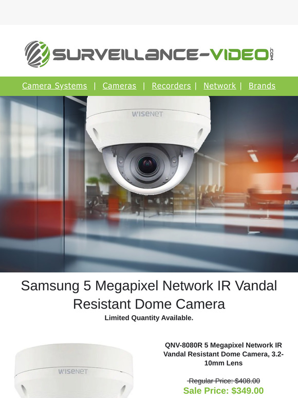 Limited Stock Dome Cameras at a Great Price