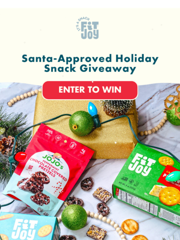 Holiday snacks, on us: enter the ultimate giveaway!