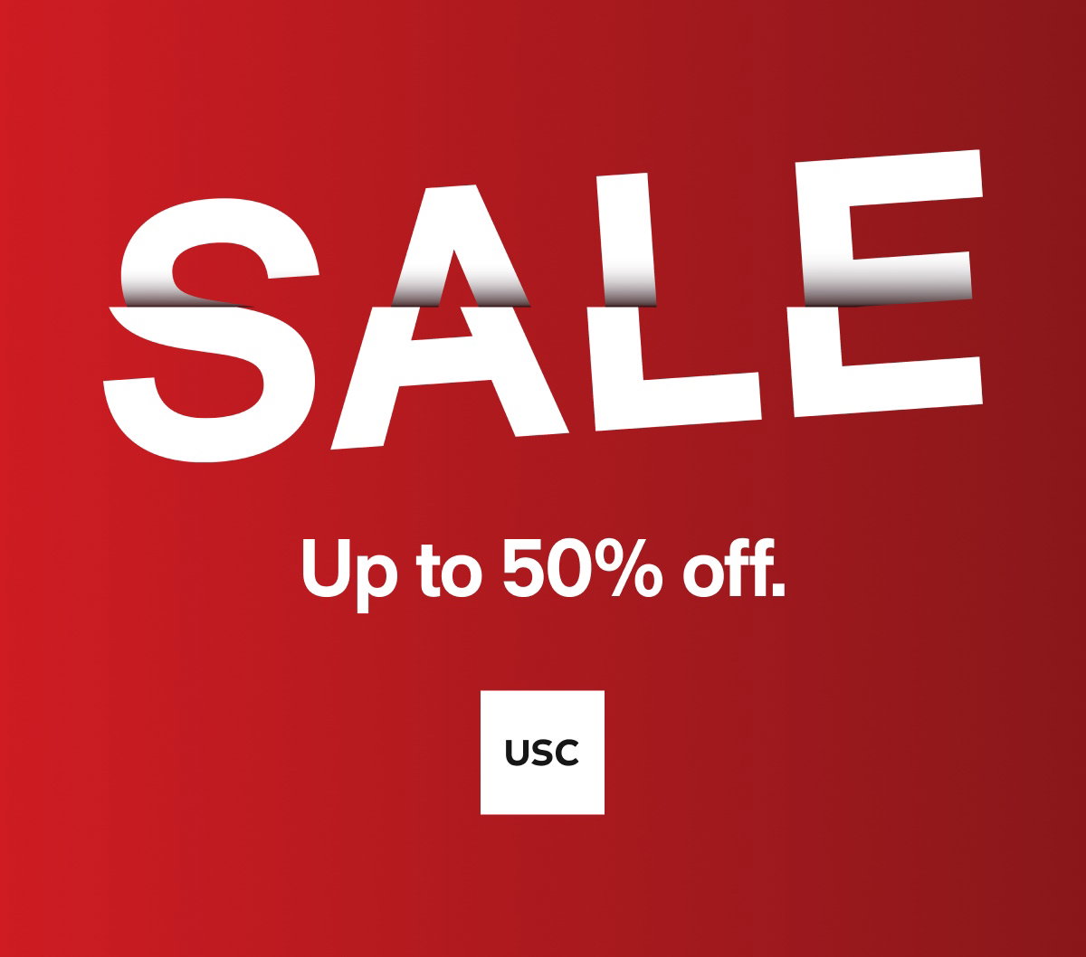 Shop Summer Sale at USC by SD, Up To 70% Off - Further Reductions