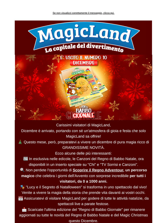 🎄 Dicembre a Magicland: Scopri la Magia del Magic Christmas e…!