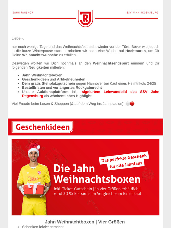 Jahn Fanshop | Schenken leicht gemacht