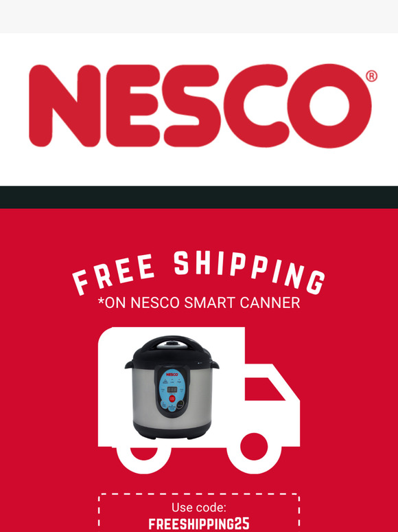 NESCO Smart Canner - FREE SHIPPING