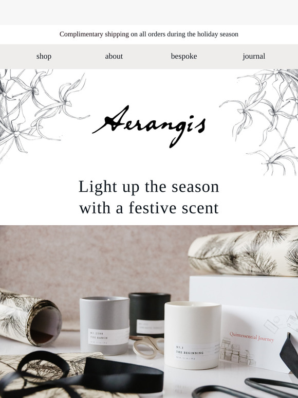Give the gift of warmth and fragrance
