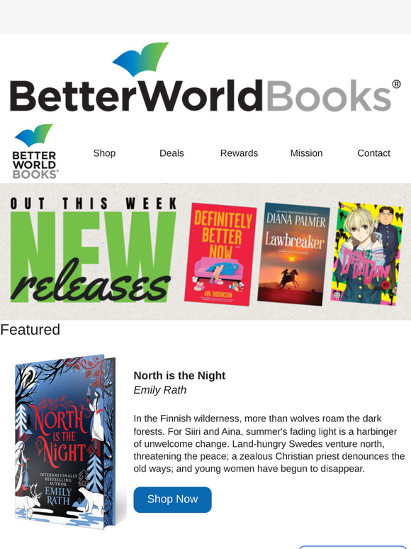 Out Now » New Titles from Emily Rath, Diana Palmer, and more!