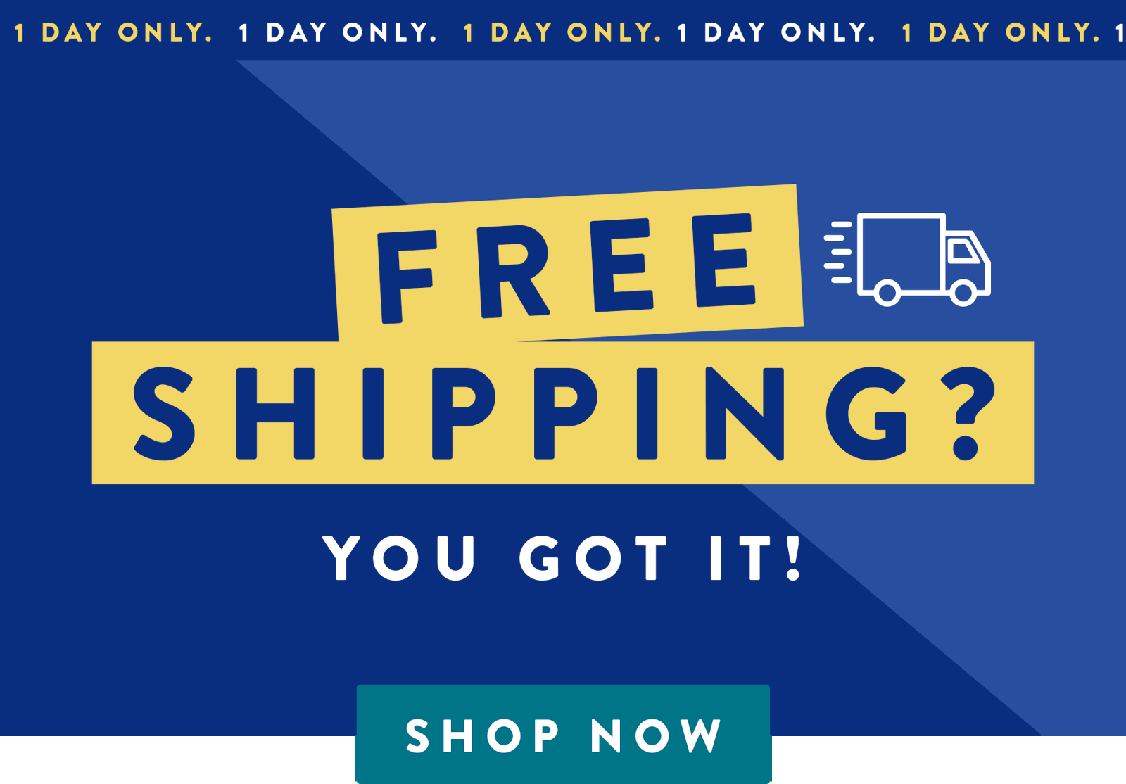 Free Shipping Day - Shop Now