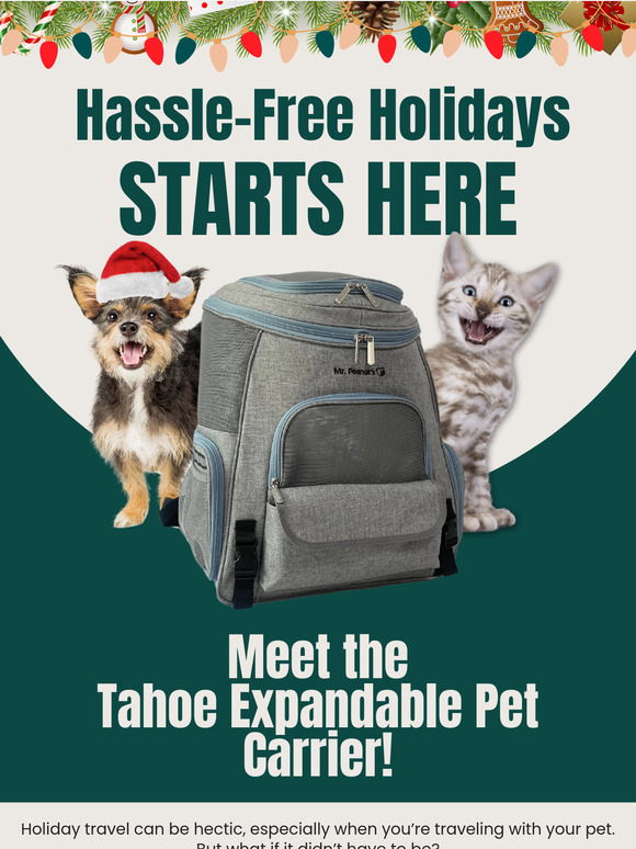 Holiday Travel Just Got Easier