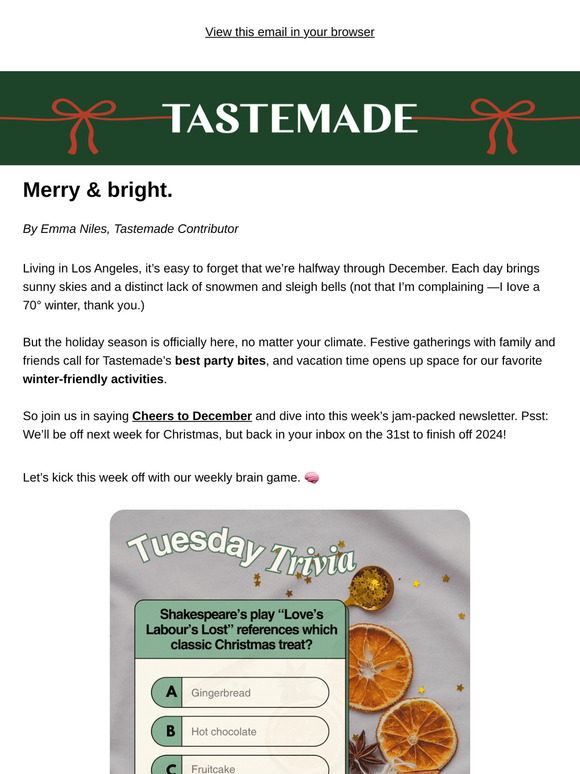 Last-minute gift ideas