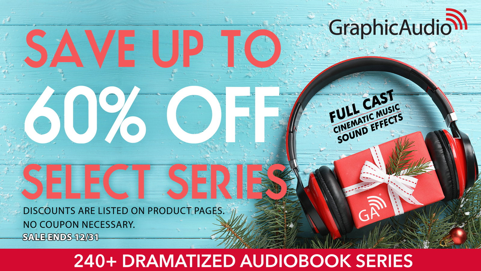 Save up to 60% OFF Select Series. Sale ends December 31.