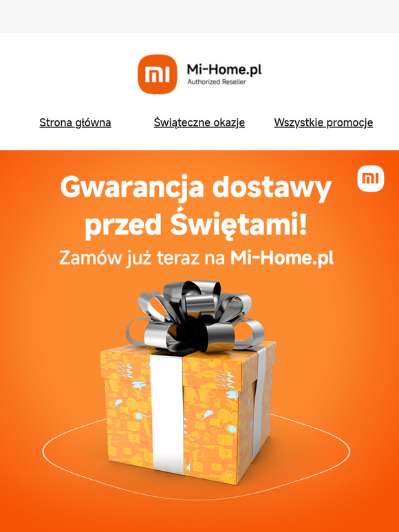 Gwarancja dostawy przed Świętami! 🛷🎁