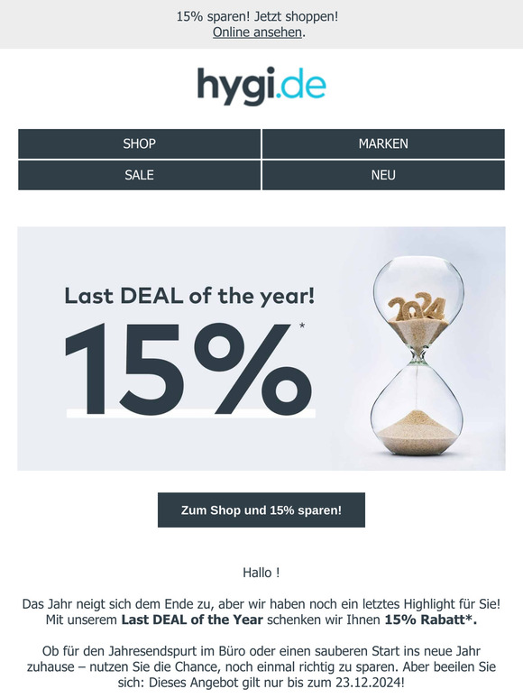 📢Last DEAL of the year!