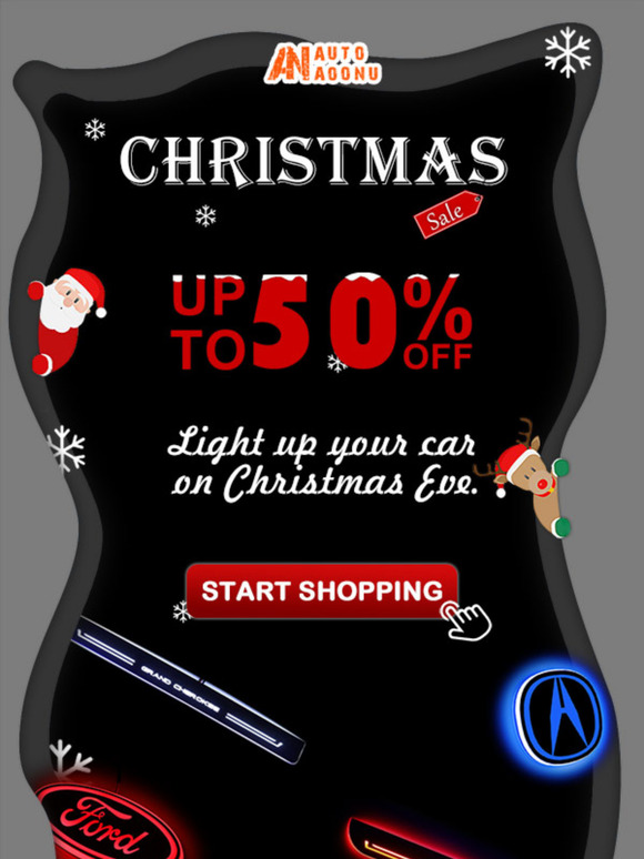 🎄How to Decorate Your Car for Christmas Eve?