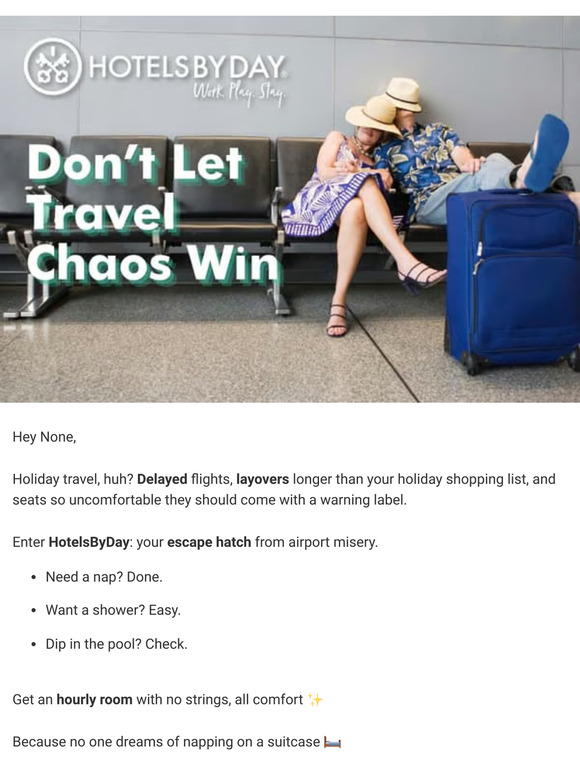 ☃️ Find Peace in the Holiday Travel Rush