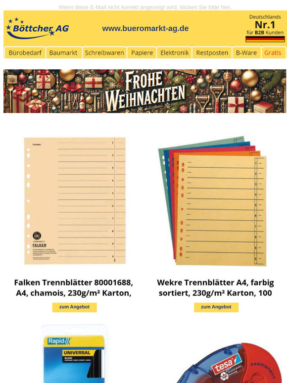 Herr — ★ bis zu 72% reduziert für Sie - die Aktionsartikel der Woche ★