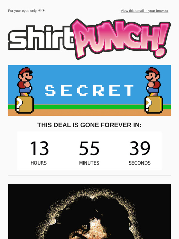 A Princess Bride secret sale