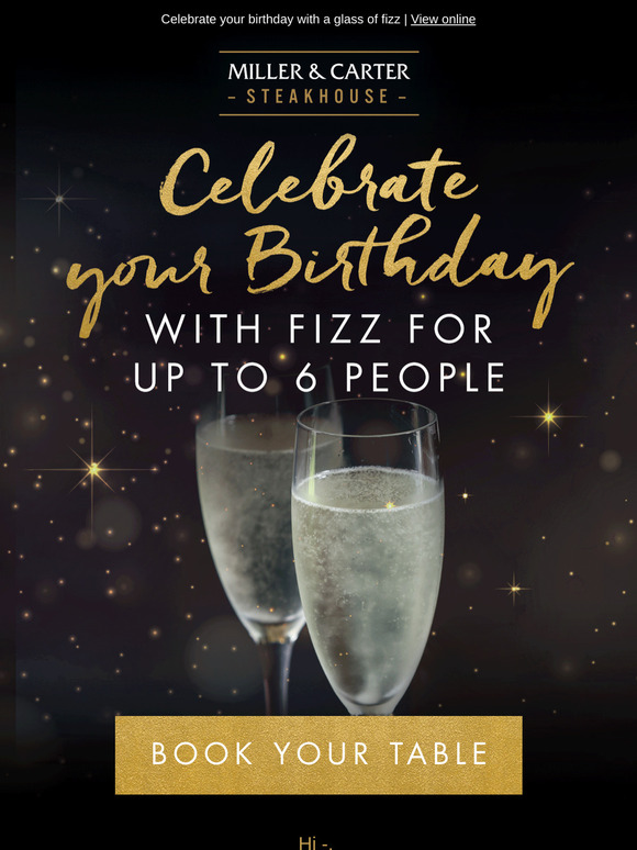 —, we’ve got a birthday treat for you