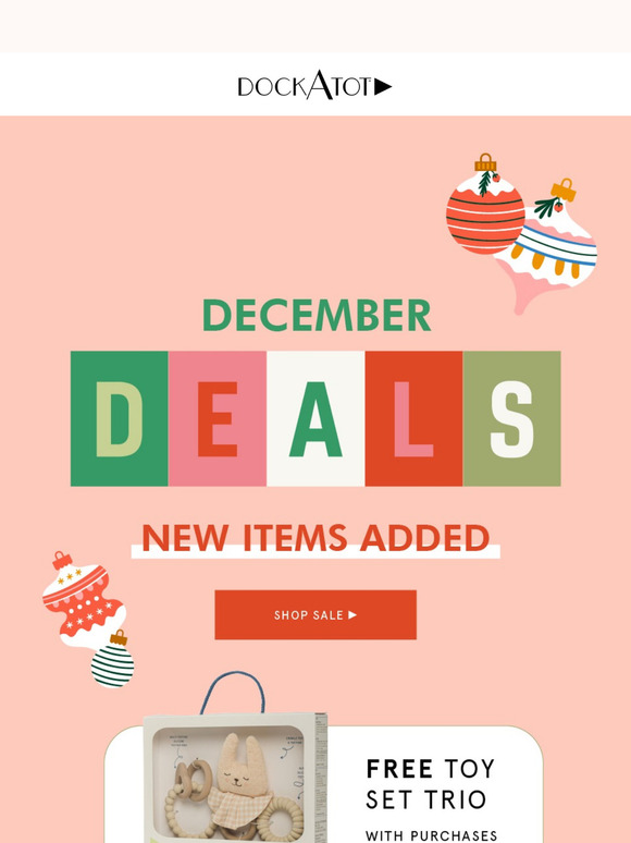 New Items Added to our December Deals!