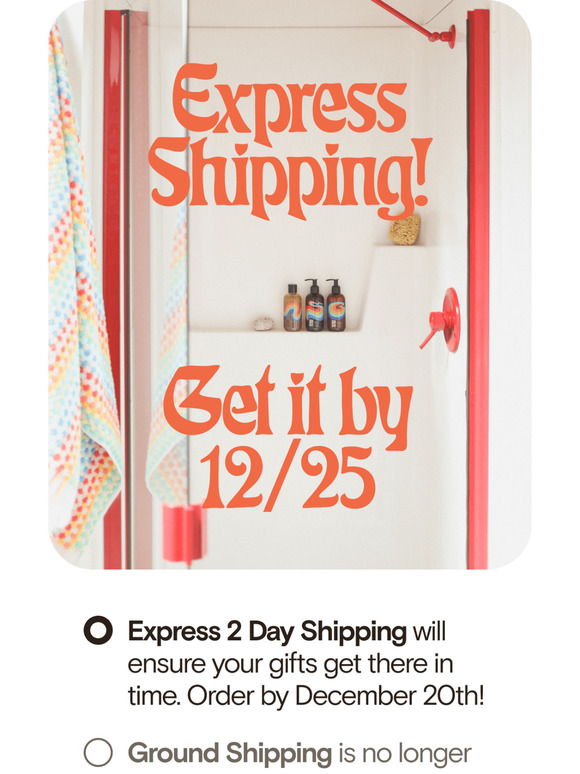 2-day shipping still available 📦