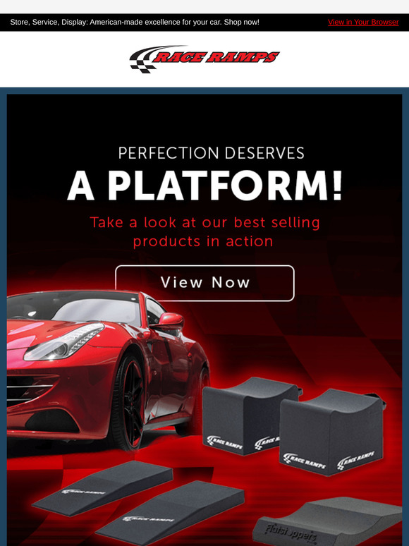 Your Cars Deserve the Best – Shop Race Ramps Today 🏎️🖤