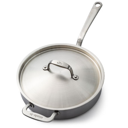 Made In Stainless Clad Sauté Pan