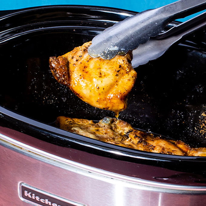 Chicken in a slow cooker