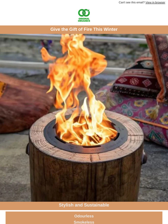 —, Light the fires! Warm up this winter